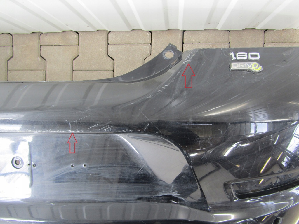 фото №7, Бампер задняя volvo c30 c 30 r-designe lift 10-12