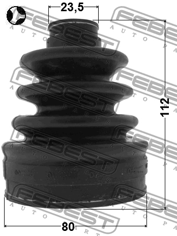 фото №2, Febest 2015-sebt набір захист, система кермовий