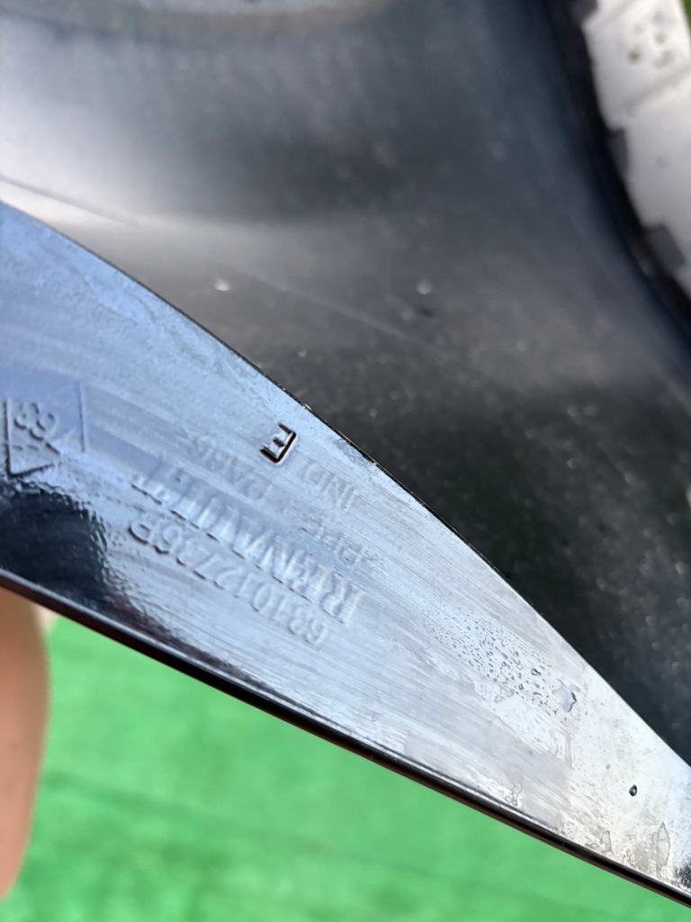 фото №5, Крыло перед передний левый renault captur i + молдинг