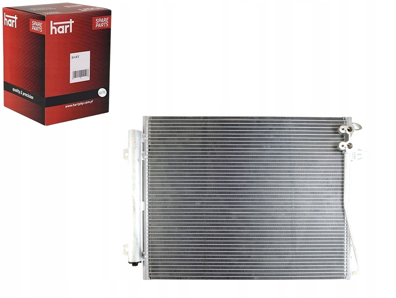 фото №1, Конденсатор конденсатор кондиціонера passat 2.0 3.2 05- hart