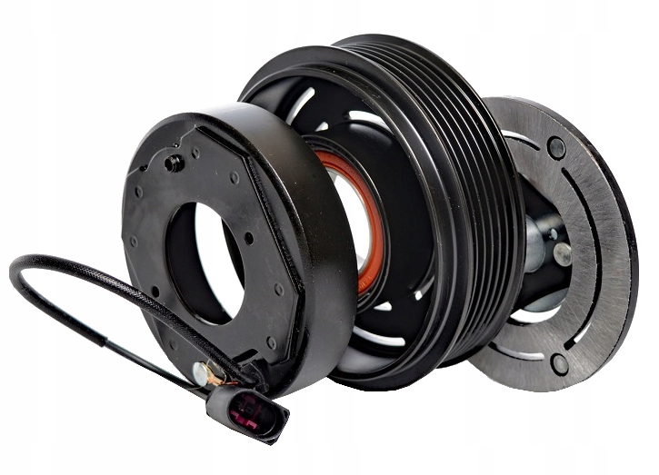 фото №11, Зчеплення електромагнітний компресор кондиціонера зчеплення повний