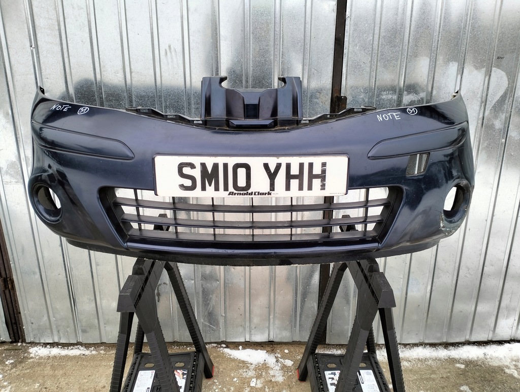 фото №1, Бампер перед передній nissan note e11 lift колір bw9 g 2009-2012