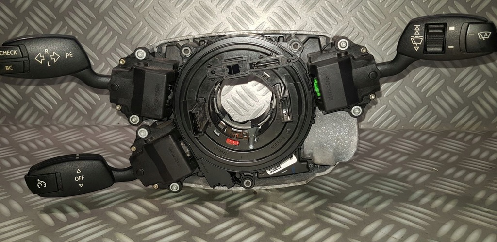 фото №10, Bmw e60 e61 перемикач комбінований перемикачі стрічка датчик kąta повороту 6950518