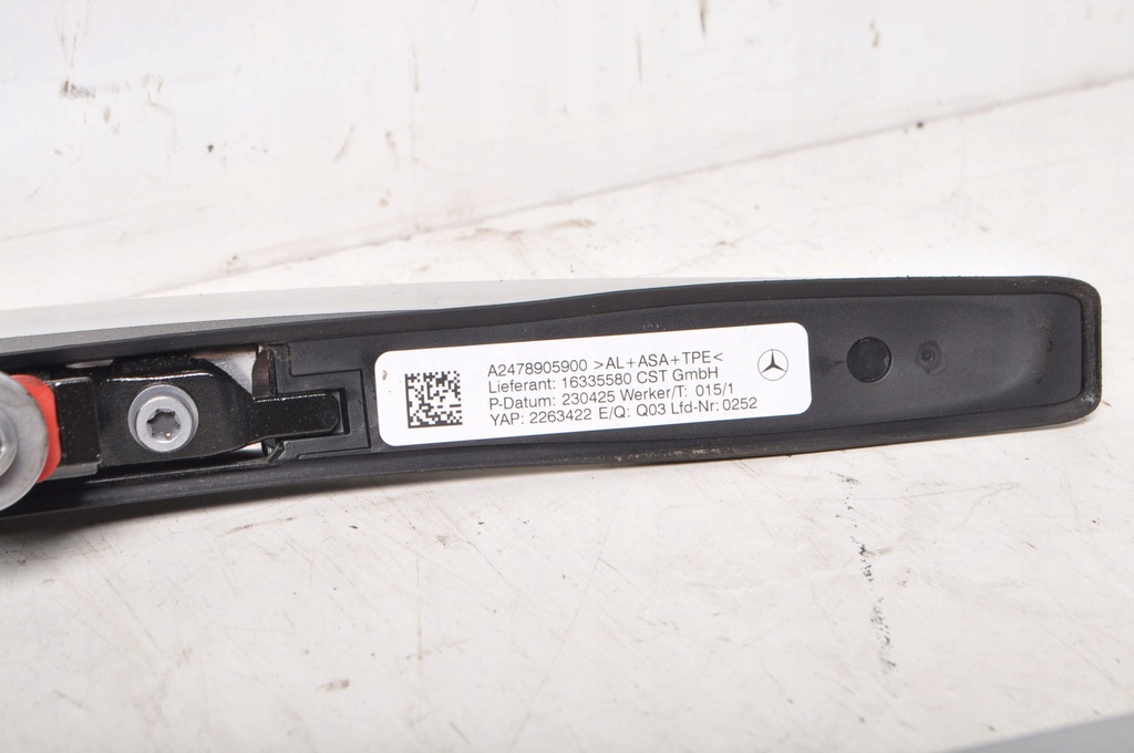 фото №10, Mercedes eqb x243 glb x247 рейлінги дахові a2478906000 a2478905900 комплект