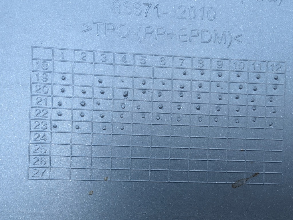 фото №10, Kia e soul спойлер накладка бампера задняя 86671-j2010