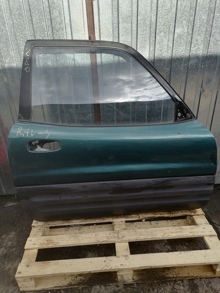 фото №1, Дверь правый перед правое toyota rav-4 зелёные