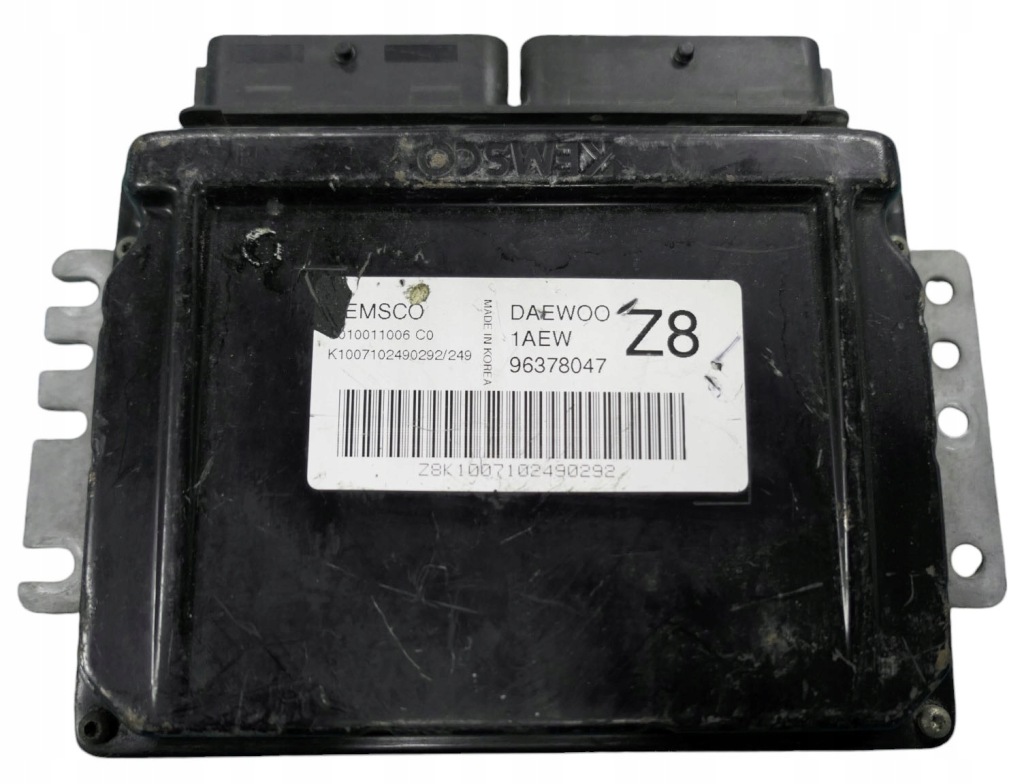 Купити Блок керування двигуна daewoo 1.6 96378047 s010011006 + програмування