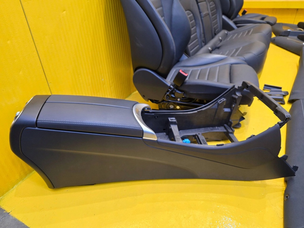 фото №11, Mercedes-benz eqc w293 n293 сидіння заднє сидіння обшивки тунель підігрів шкіра 21r.