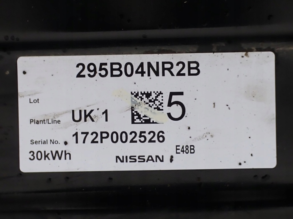 фото №10, Аккумулятор аккумулятор оригинал 30kwh nissan leaf 17r