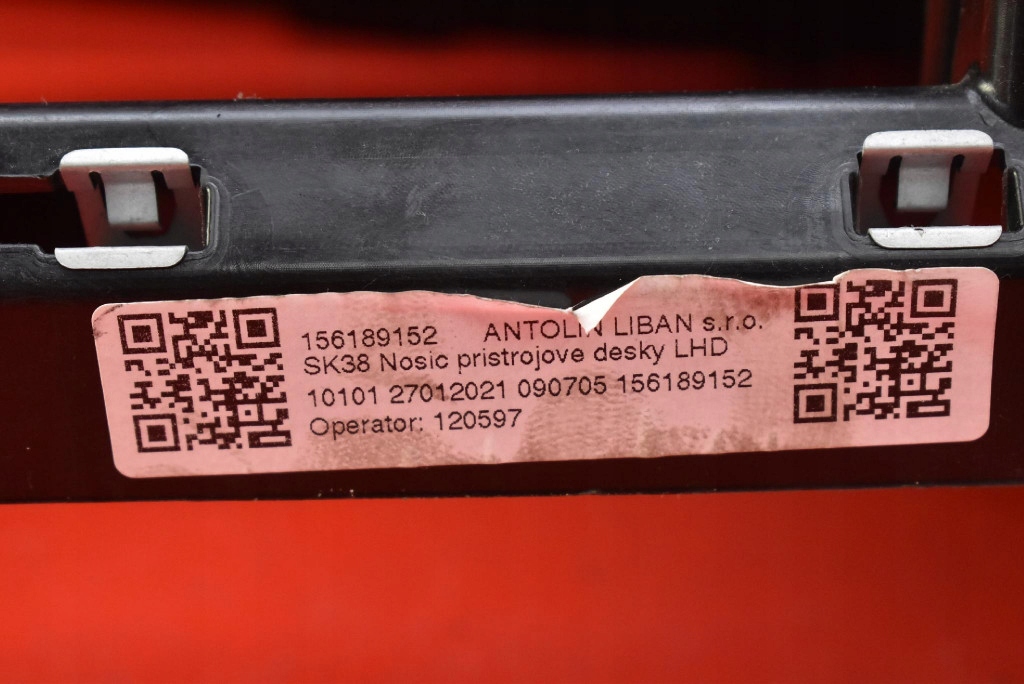 фото №10, Панель приладів приладова консоль панель приладів подушка безпеки eu skoda octavia 4 iv 19-24