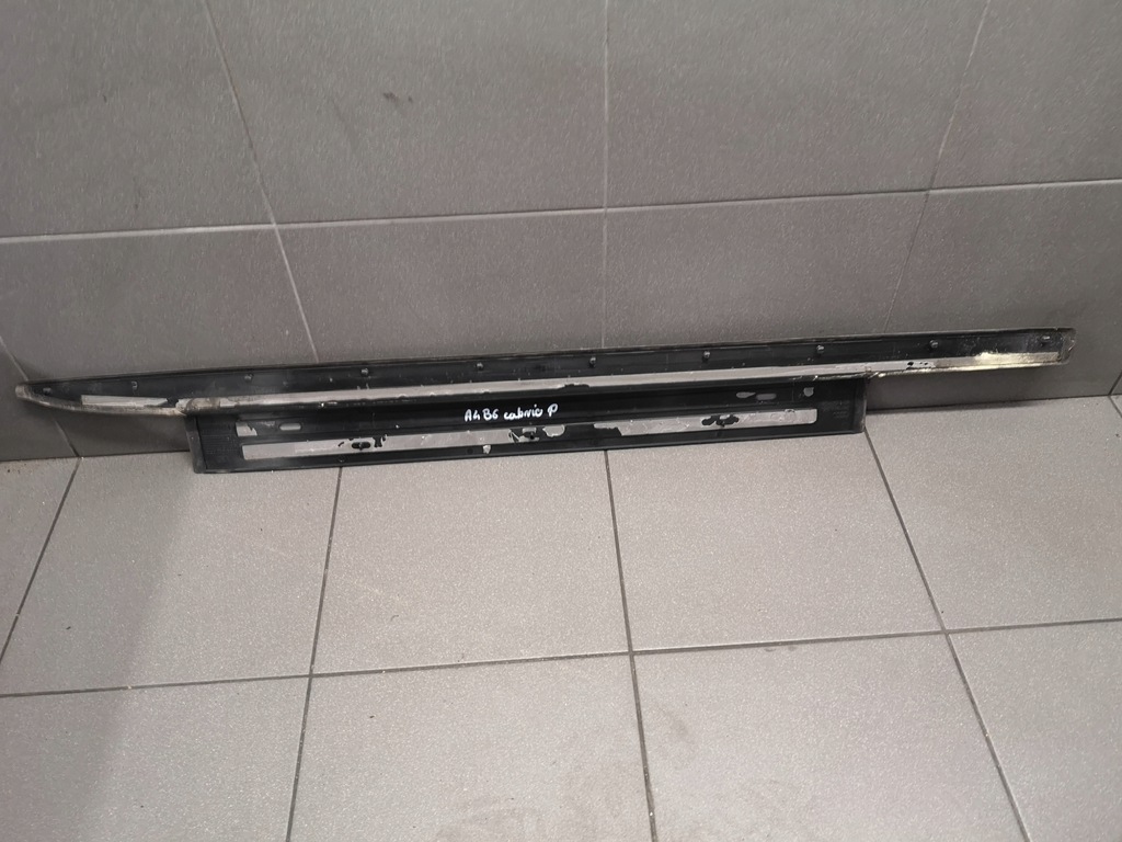 фото №10, Молдинг поріг права audi a4 b6 cabrio 8h0853492