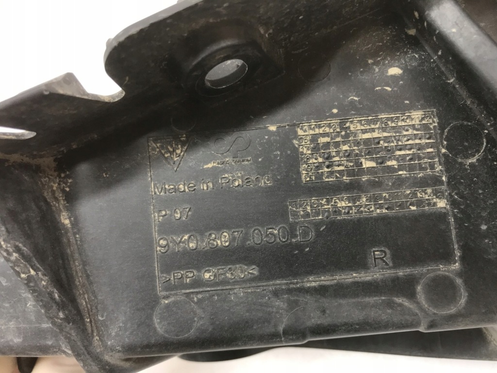 Купить Направляющая бампер правый перед porsche cayenne iii 9y0 9y0807050