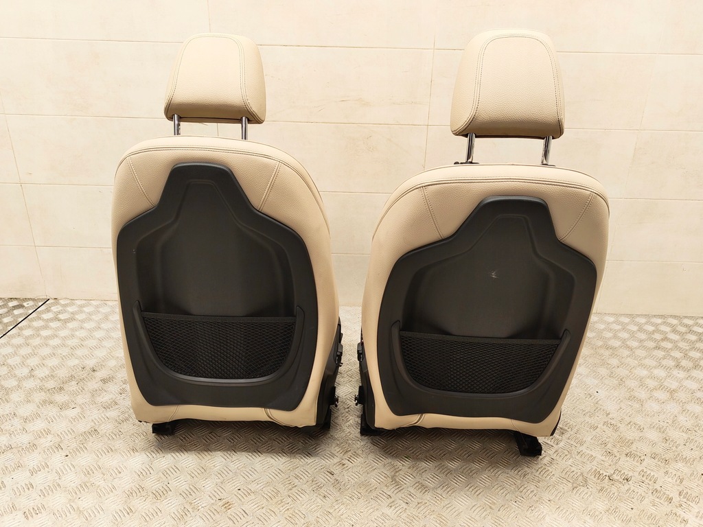 фото №7, Bmw x1 f48 середина сидіння заднє сидіння обшивки оббивка шкіра електрика пам'ять