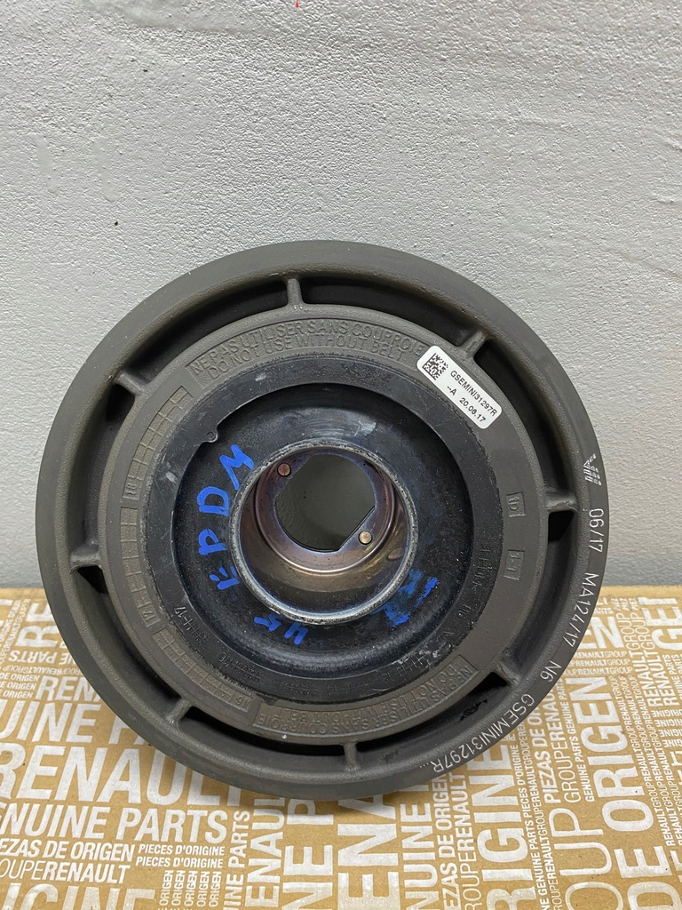 фото №2, Шків колінчастого вала renault 123031297r