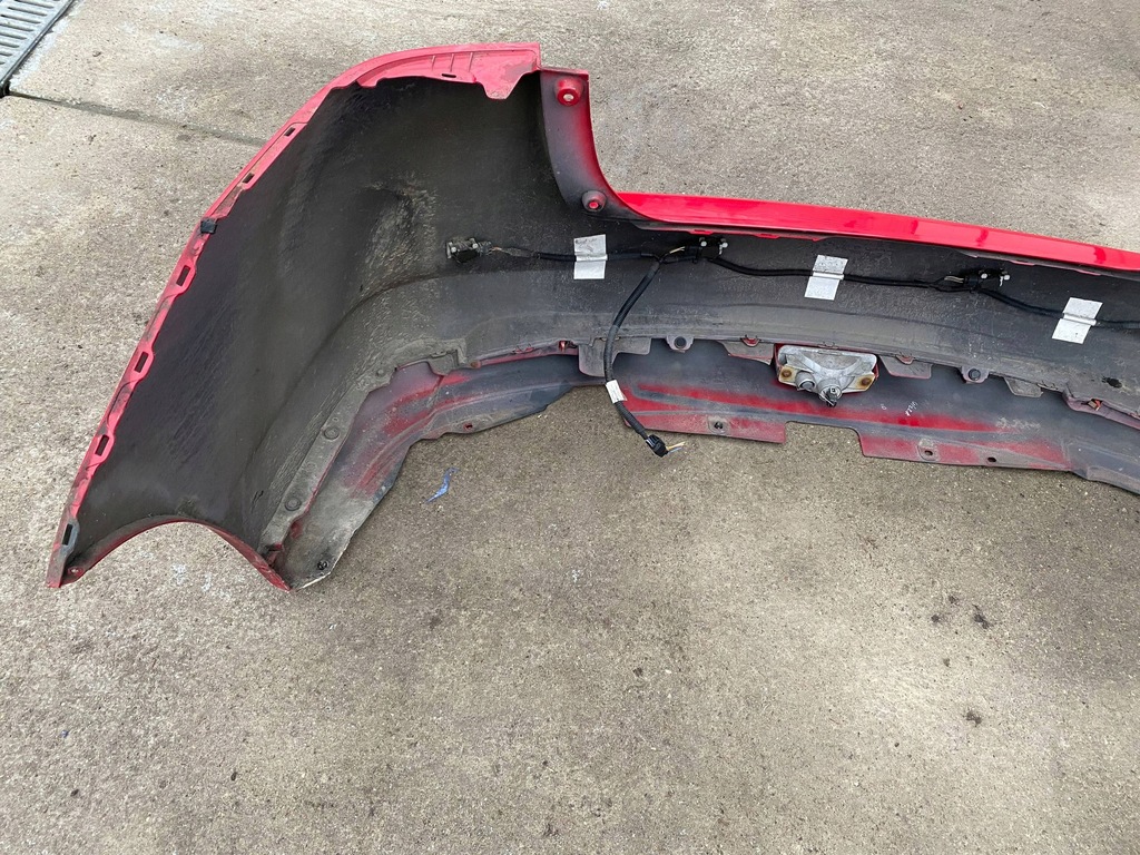 фото №7, Honda insight ii 5d kompletny бампер задняя задний pdc красный r81