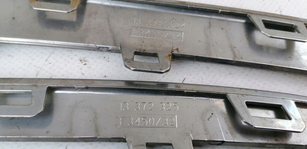 фото №10, Opel cascada хром решітка решітка радіатора 13r-