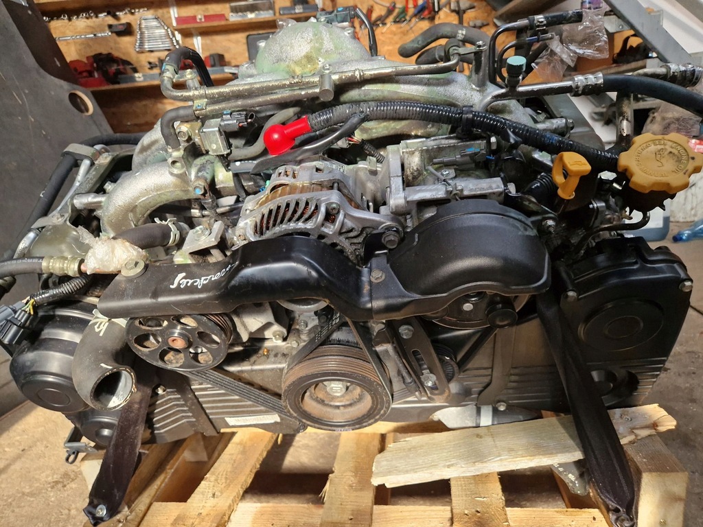 фото №5, Двигун комплект impreza subaru ii двигун ej201 стан bdb !!!! kompletny