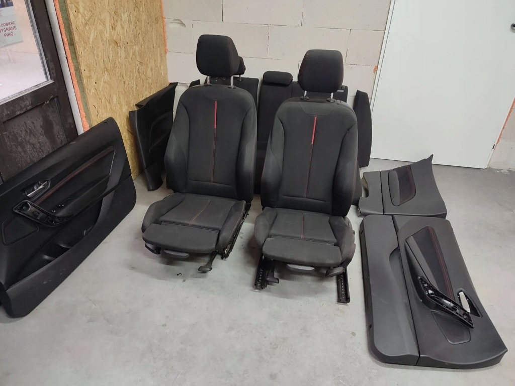 фото №8, Сидіння / заднє сидіння / обшивки / комплект bmw 1 f21 2013 uk оббивка