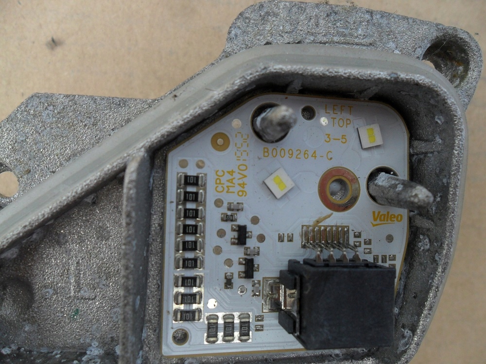 фото №4, Модуль led jeż seat leon 5f0941475