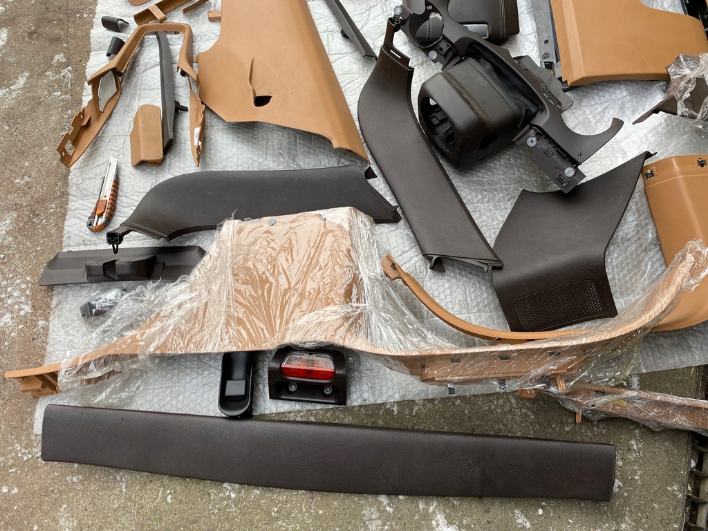 фото №7, Стеля espresso alcantara porsche cayenne 7p5 4.8 середина салон блок двигуна