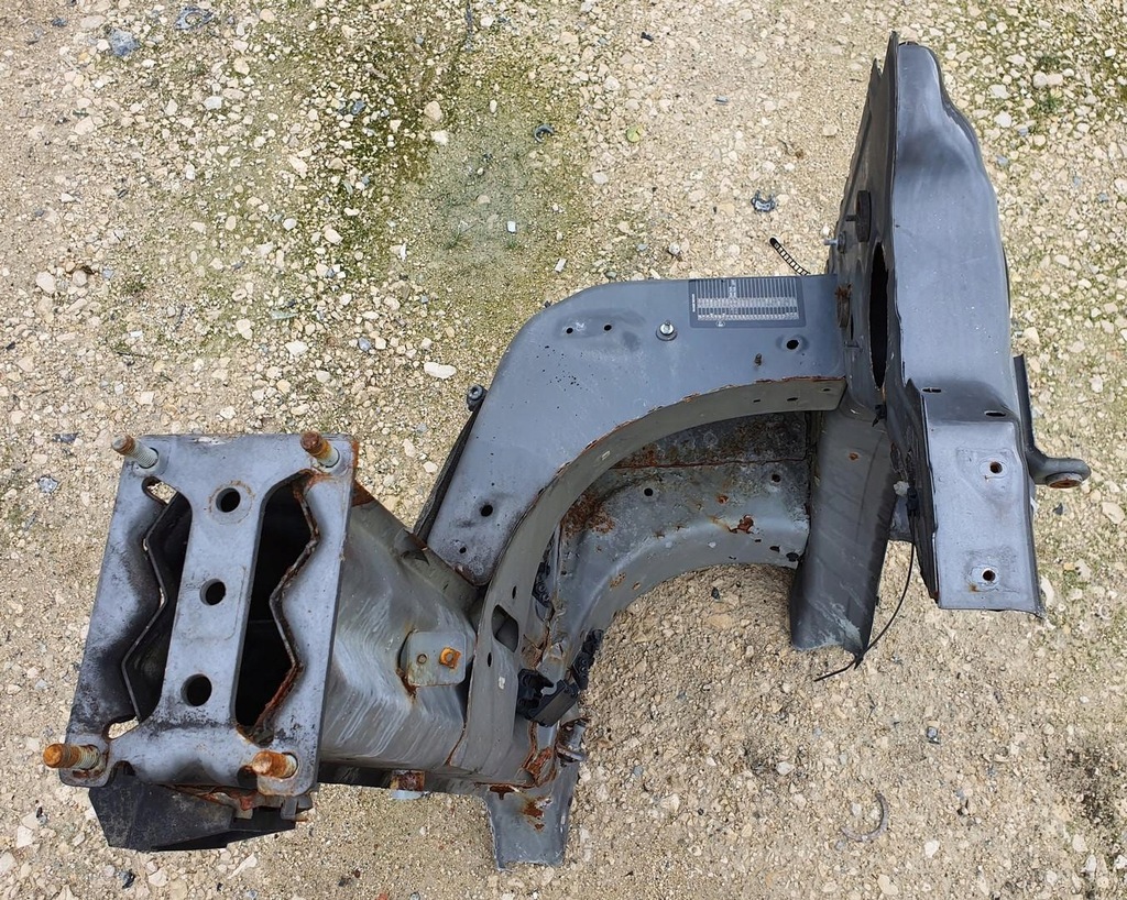 фото №3, Лонжерон левый перед range rover iii l322