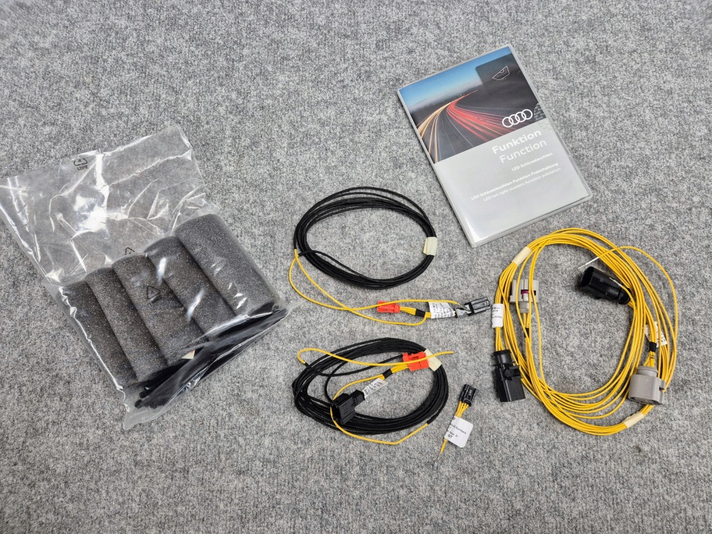 фото №1, Audi a5 sportback адаптер комплект трубопровод задних света led 8w8052400