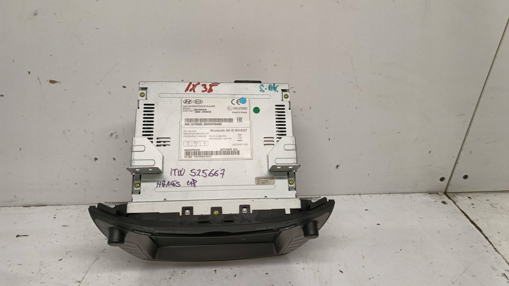 фото №3, Hyundai ix35 lift навигация navi радио 96560-2y600tjn 2009-