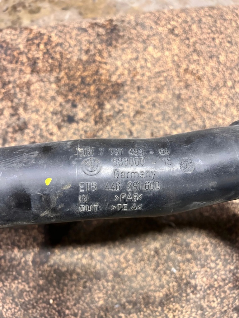 фото №6, Bmw 3 e90 e91 2007 патрубок / труба інтеркулер