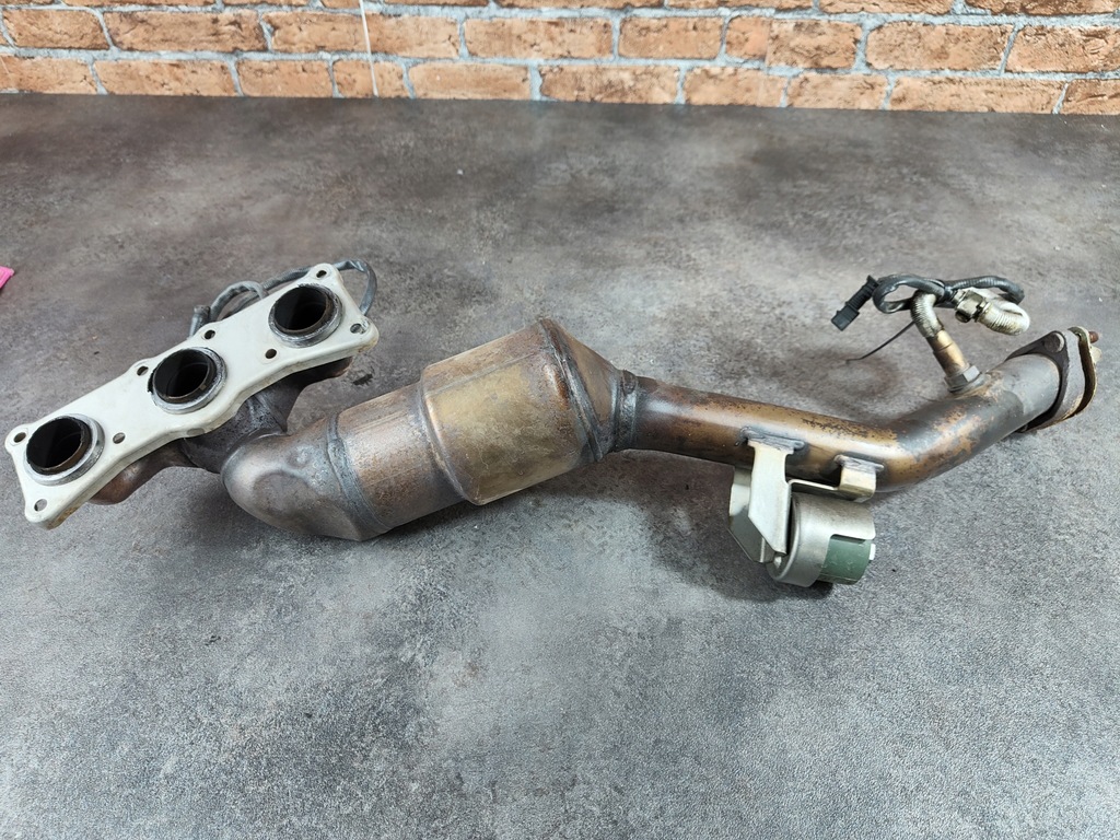 фото №5, Bmw f25 x3 e89 z4 3.0 n52 7591447 катализатор коллектор cyl. 1-3