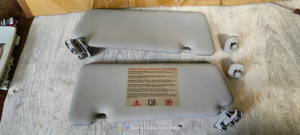 фото №1, Козирки сонцезахисні laguna 3 iii