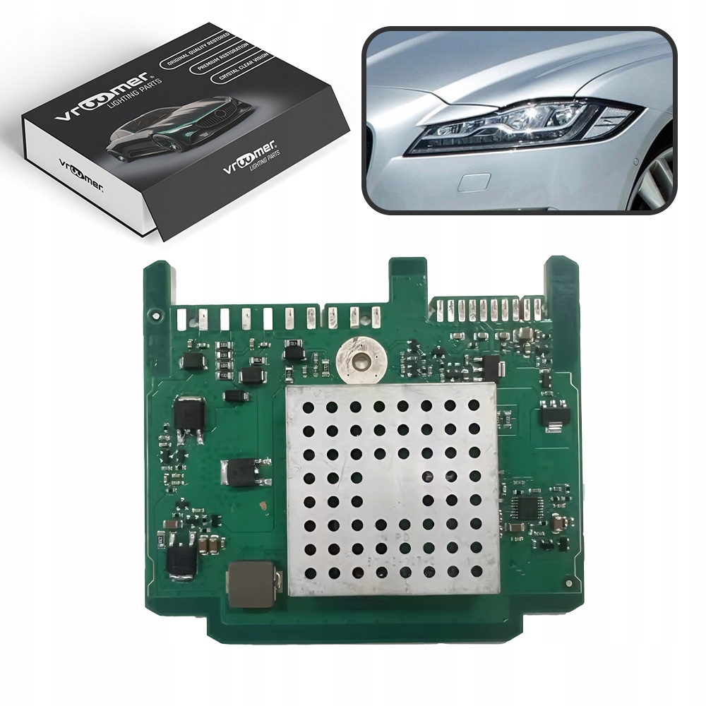 фото №1, Модуль пластина led drl лампы фара jaguar xf x260 2015 - 2024 led