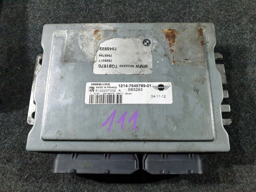 Купить Бортовой компьютер двигателя mini r50 1.6 7545789