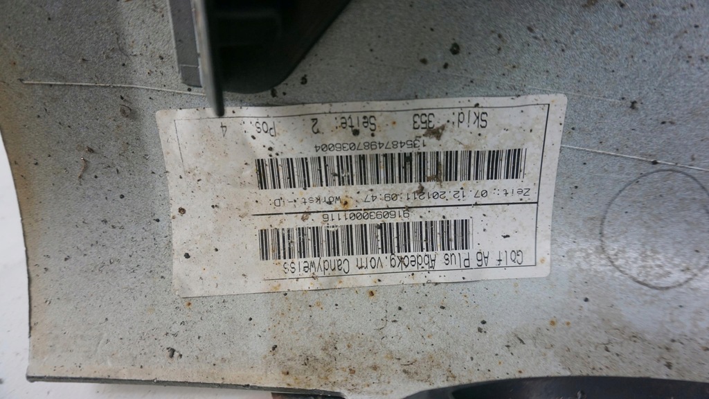 фото №16, Бампер перед передний vw golf 5 v 5+ plus lift 09-12 pdc lb9a 5m0807221n