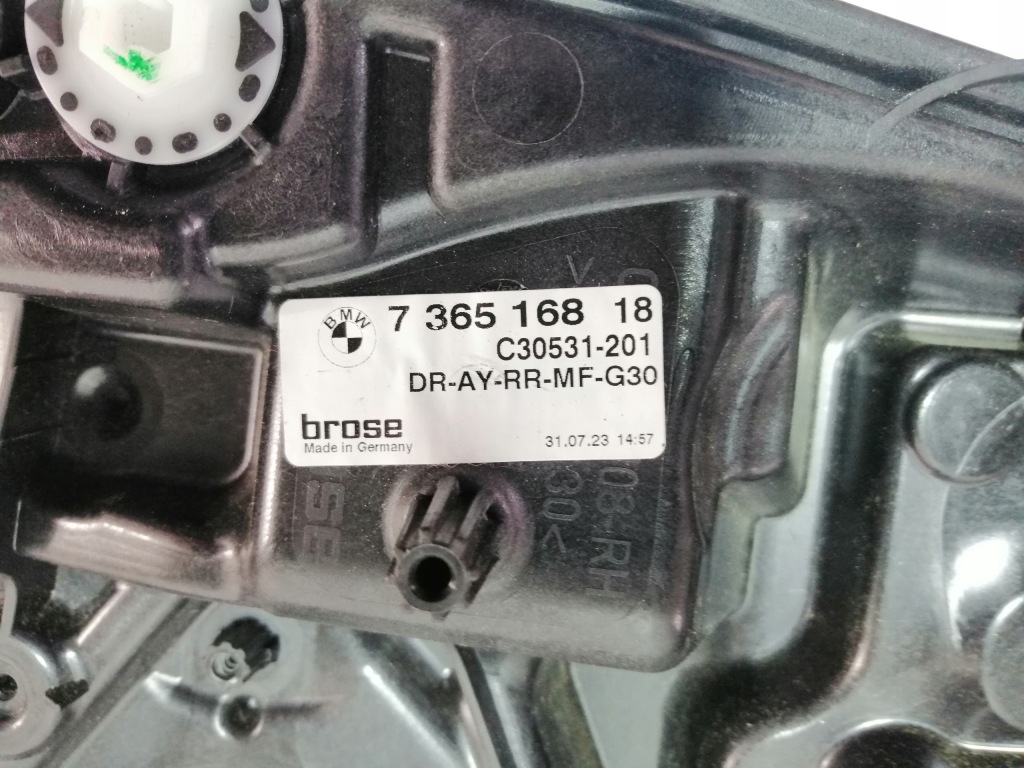 фото №7, Подъемник стекло bmw g30 задняя правый 7365168