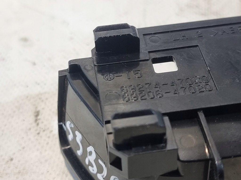 фото №9, Ручка внутренняя левый перед оригинальный номер 69274-47020 69206-47020 toyota prius ii 08r