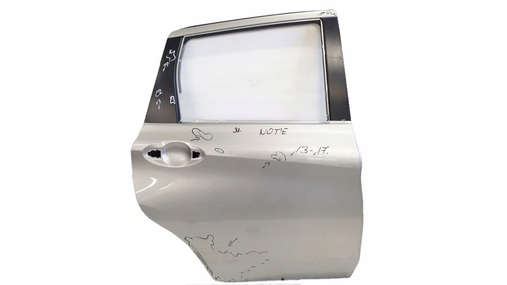 фото №1, Nissan note 2013-2017 дверь правое задняя