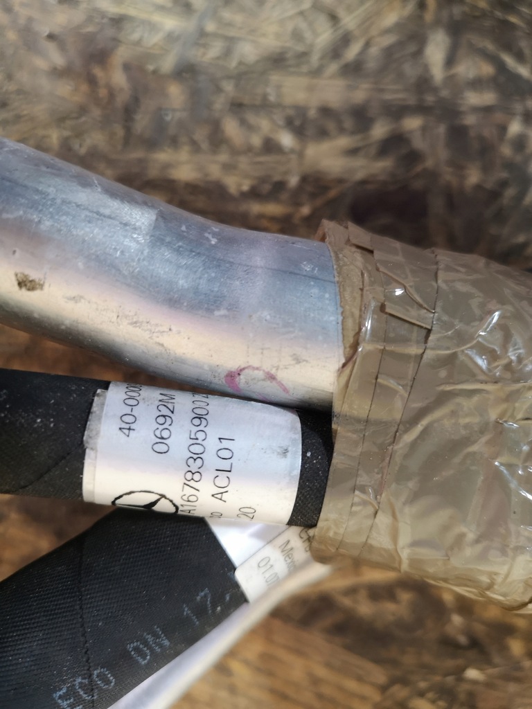 фото №4, Mercedes w167 2.0 cdi трубки кондиционера