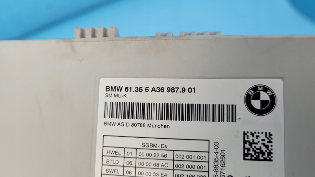 Bmw x6 3 g06 21r модуль блок керування сидіння лівий/правий 5a36987 Зі Шроту