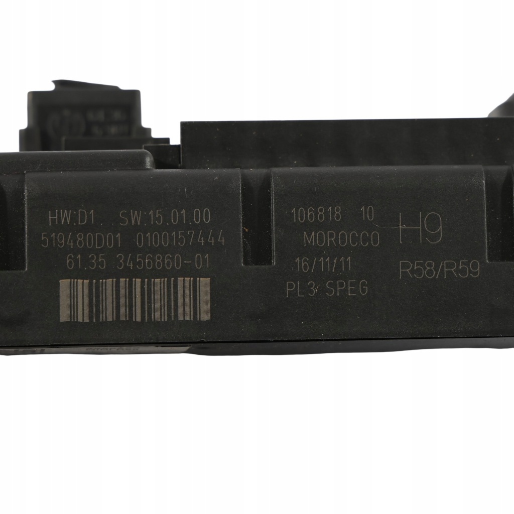 Mini cooper r58 r59 модуль блок керування коробка запобіжників 3456860 Оригінал