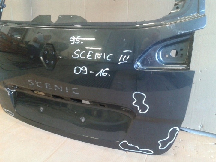 фото №2, Renault scenic iii кришка багажника задня