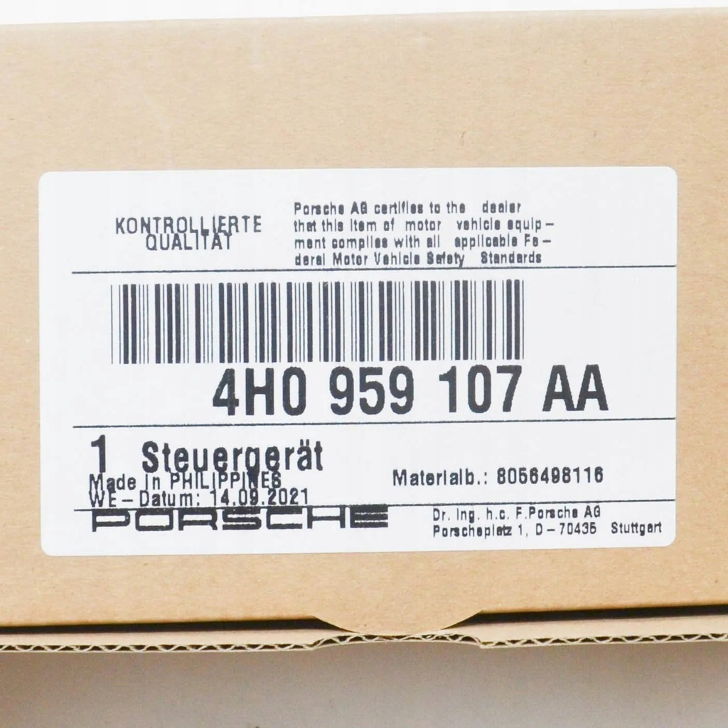фото №9, Porsche panamera 970 блок управления задний крышки 4h0959107aa оригинальный