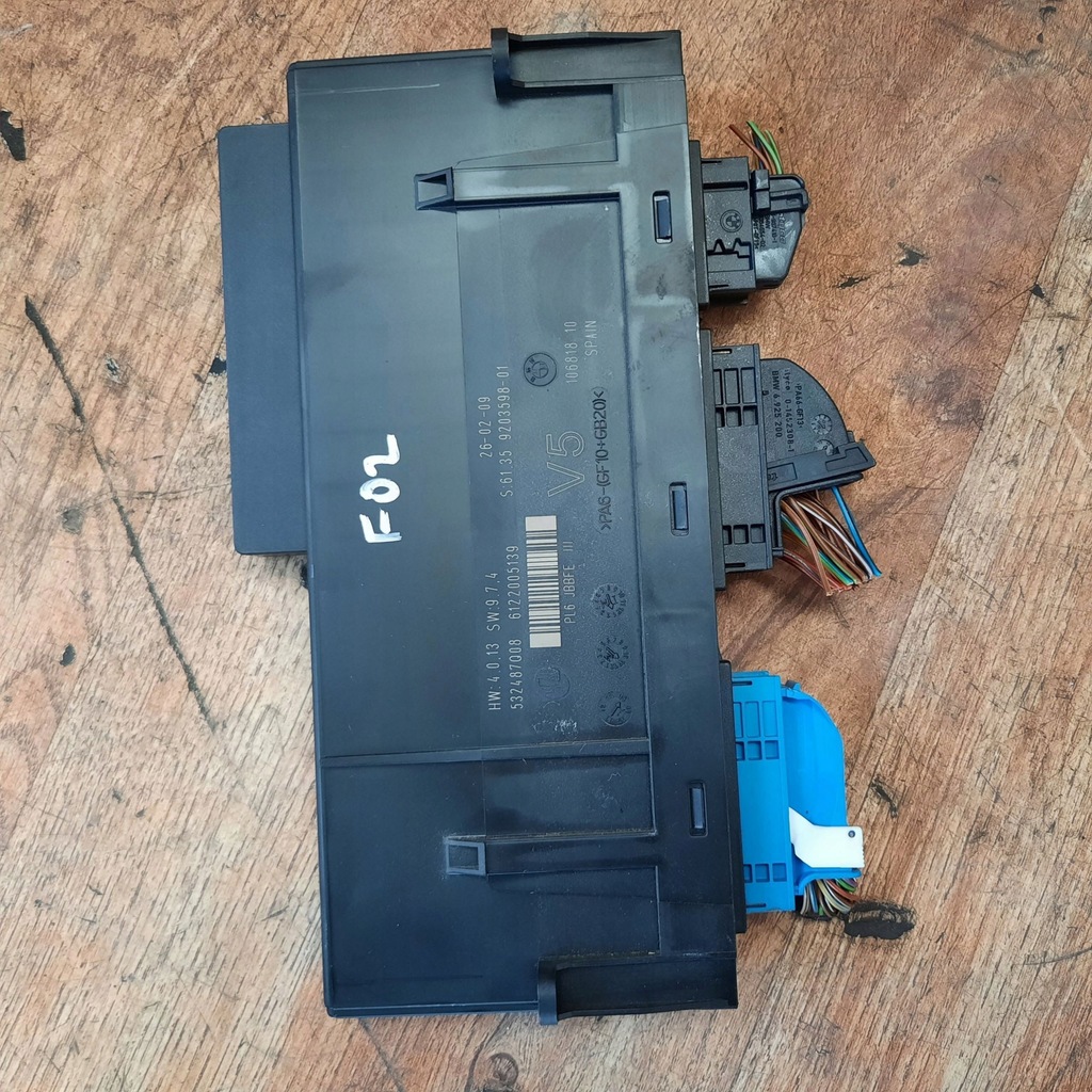 фото №1, F02 bmw 7 f01 модуль комфорта 9203598