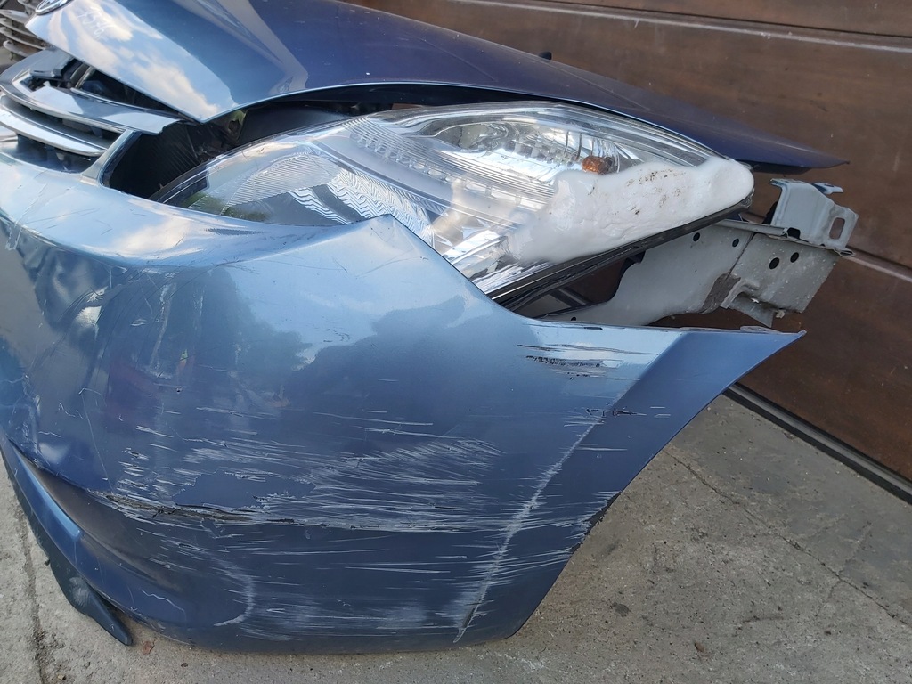 фото №6, Toyota prius ii pas передній капот бампер перед