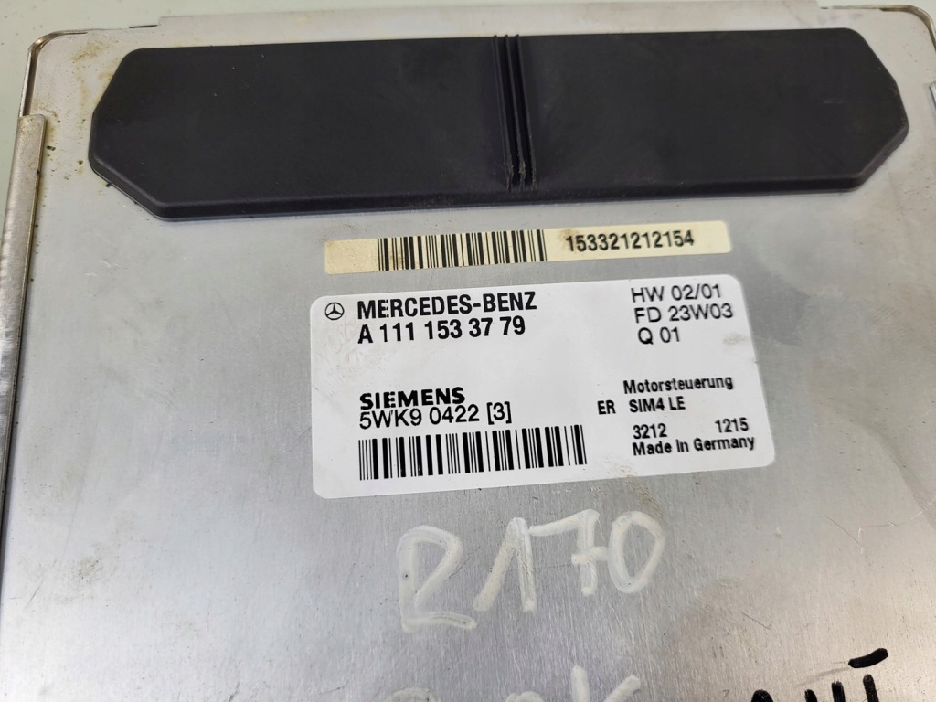 фото №11, Mercedes slk r170 lift 2.0 k aut. блок управления двигателя замок зажигания ручка вкладка