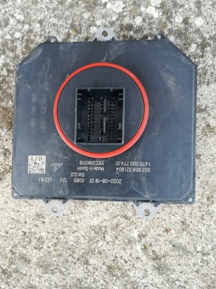 фото №1, Fiat 500x преобразователь модуль led 503959321604 оригинал