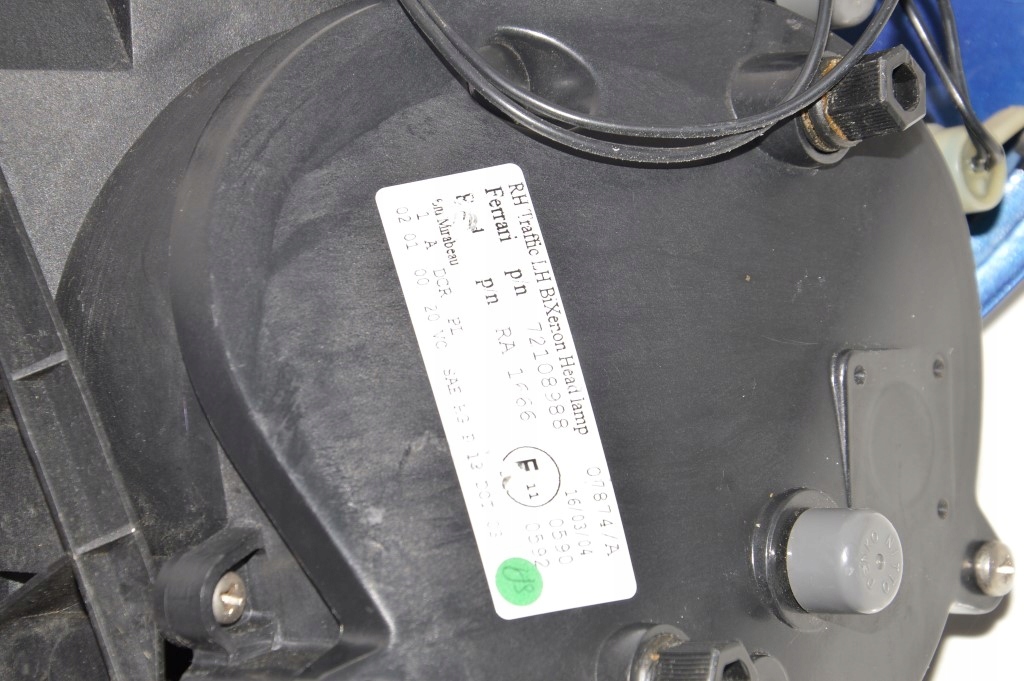 фото №9, Ferrari 612 scaglietti f137 лампа левый перед lhd