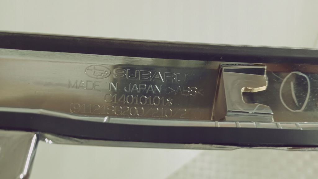 фото №14, Хром решётка радиатора капот subaru forester iv lift 16-18 оригинал