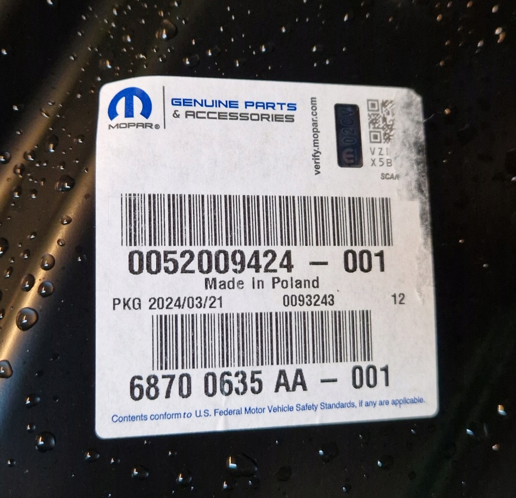 фото №6, Капот передняя перед fiat 500 0052009424-001 nowa