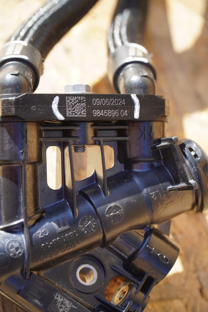 фото №8, Шланг радиатора масла 9845896 9844560 9844561 bmw x5 g05 x6 x7 lci 24r