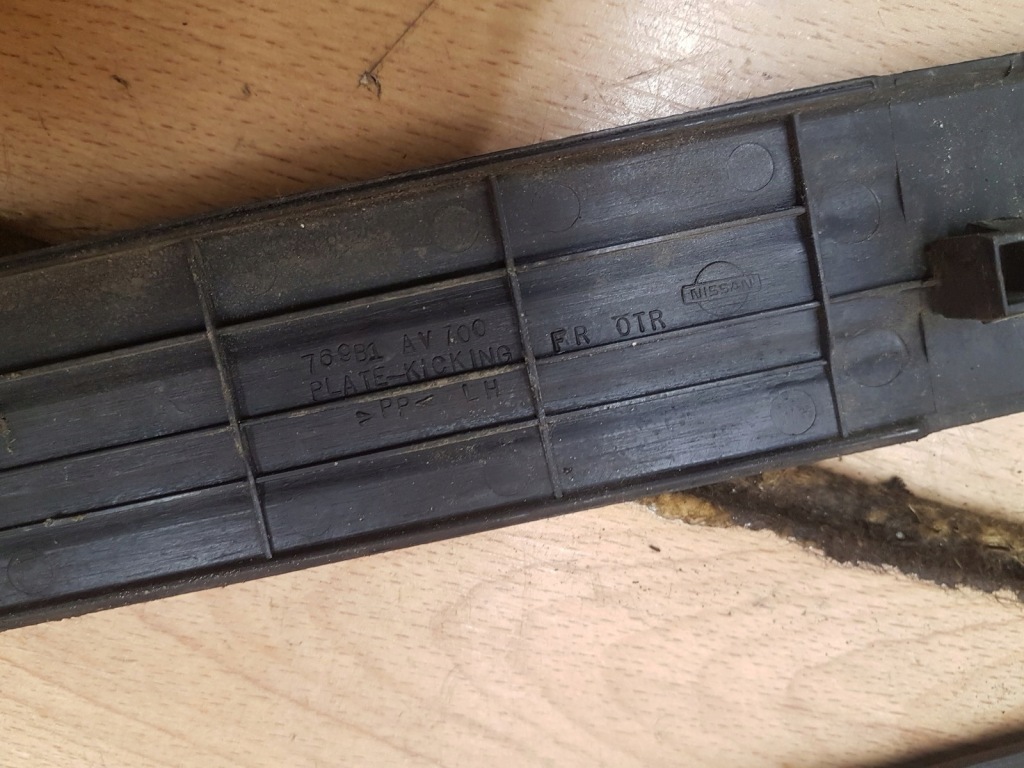 фото №3, Молдинг захист поріг 2szt пара nissan primera p12